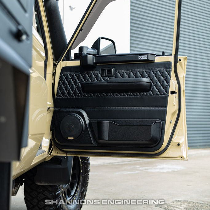 Diamond Stitched Leather Door Cards