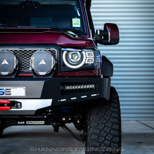 Defender Style LED Projector Headlight Replacement