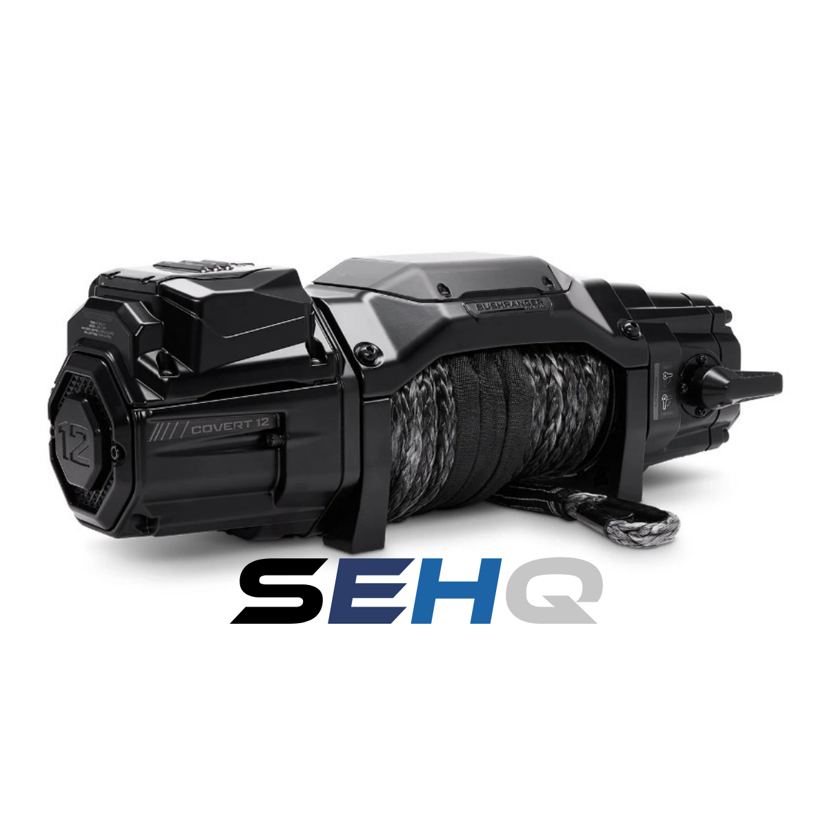 Bushranger Covert 12,000LB Synthetic Winch