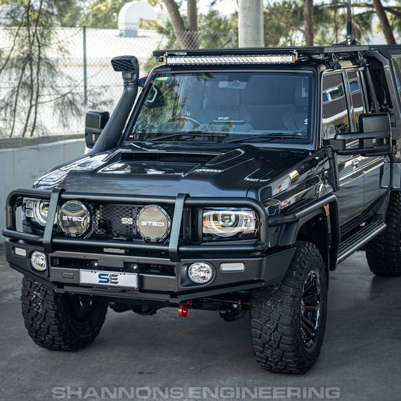 Defender Style LED Projector Headlight Replacement