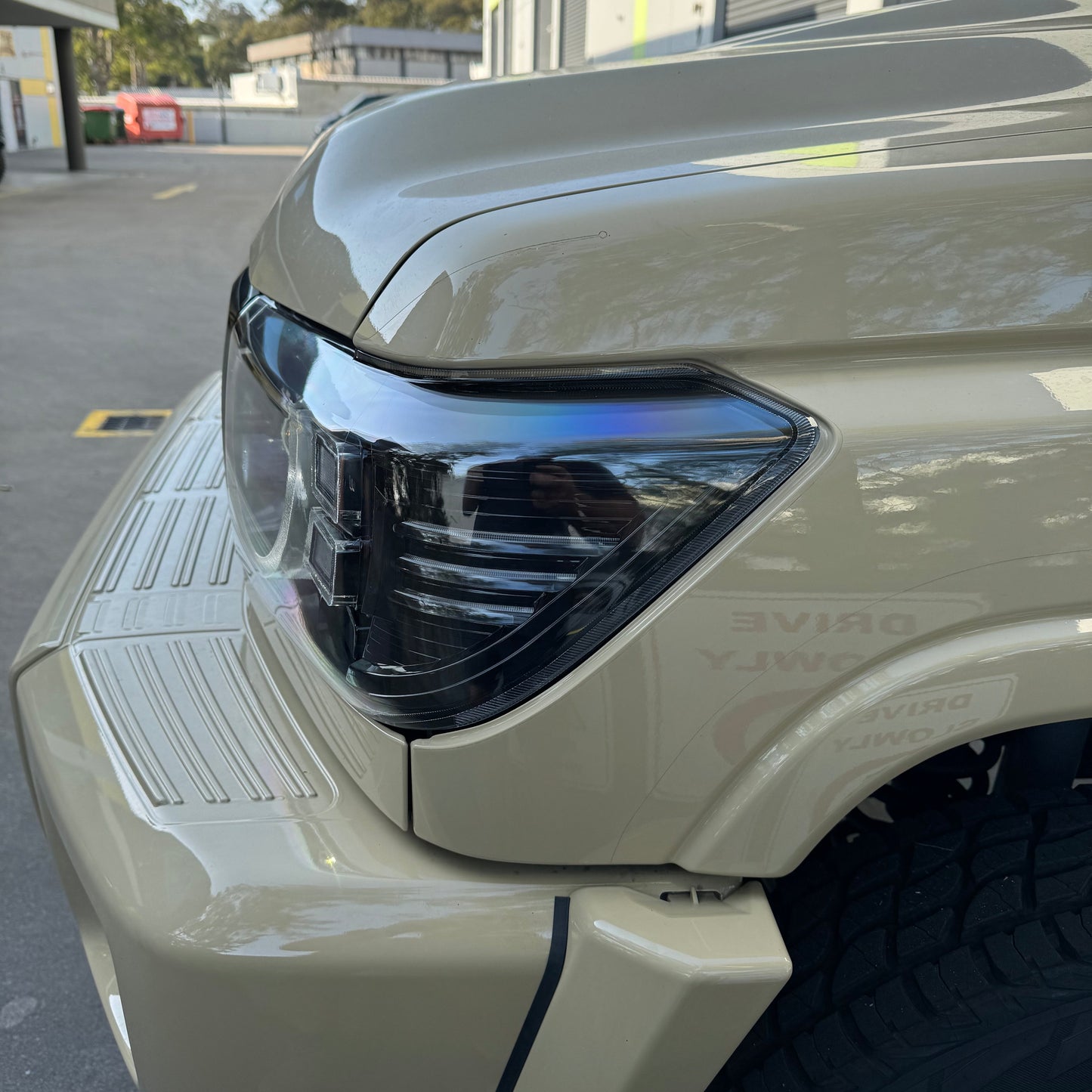 Defender Style LED Projector Headlight Replacement