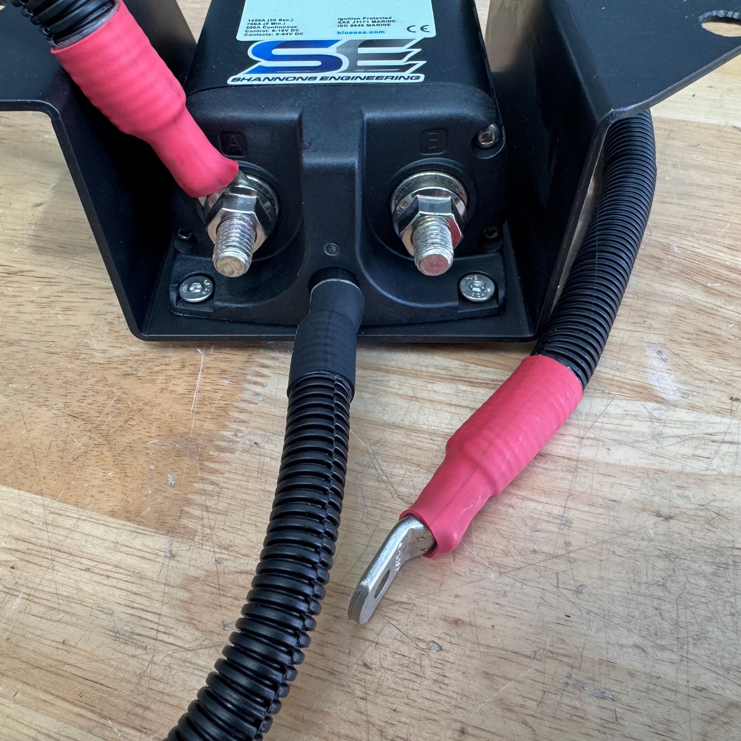 500A Remote Winch Isolator Kit - Behind Air Box