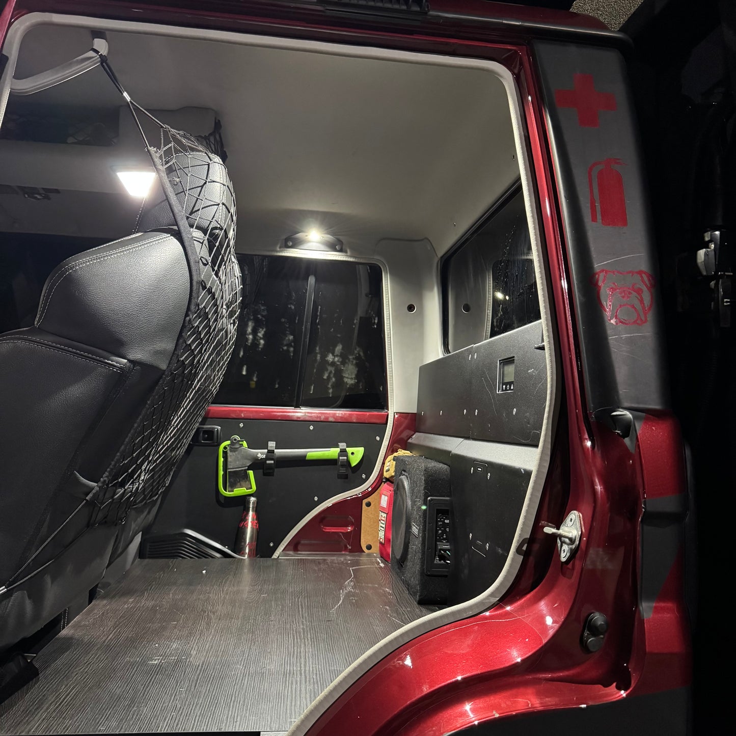 Rear seat LED interior light upgrade
