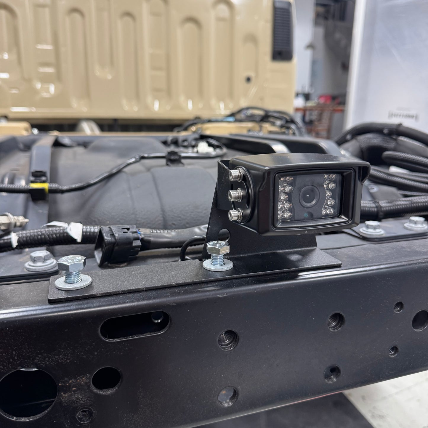 Heavy duty Tow Bar Reverse Camera Bracket