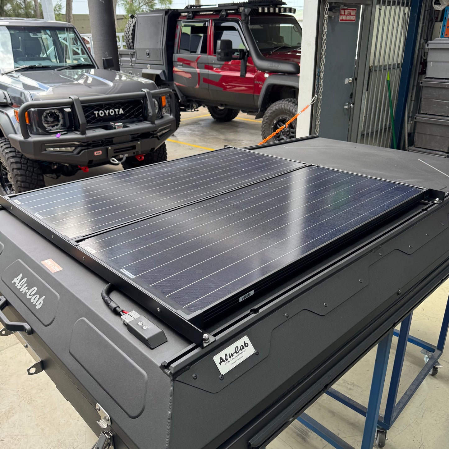 Alucab solar panel support brackets