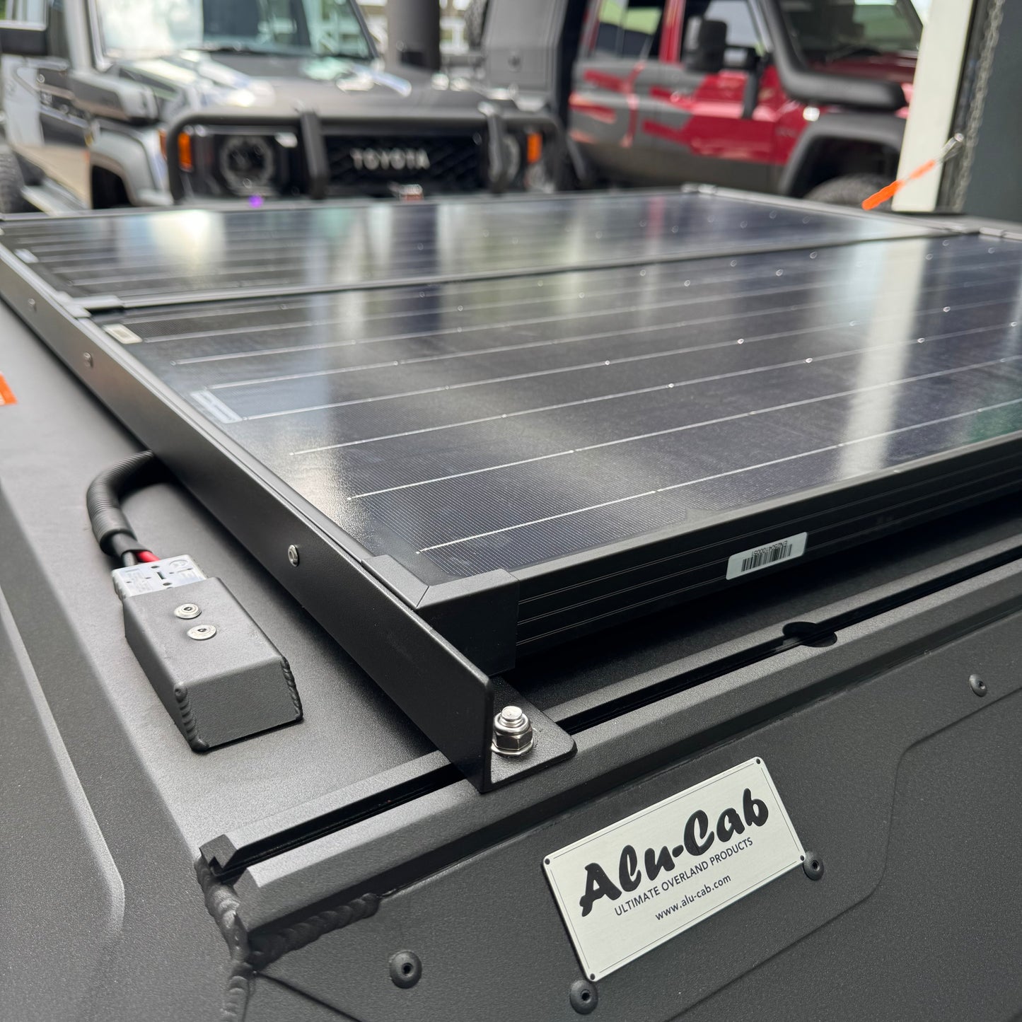 Alucab solar panel support brackets