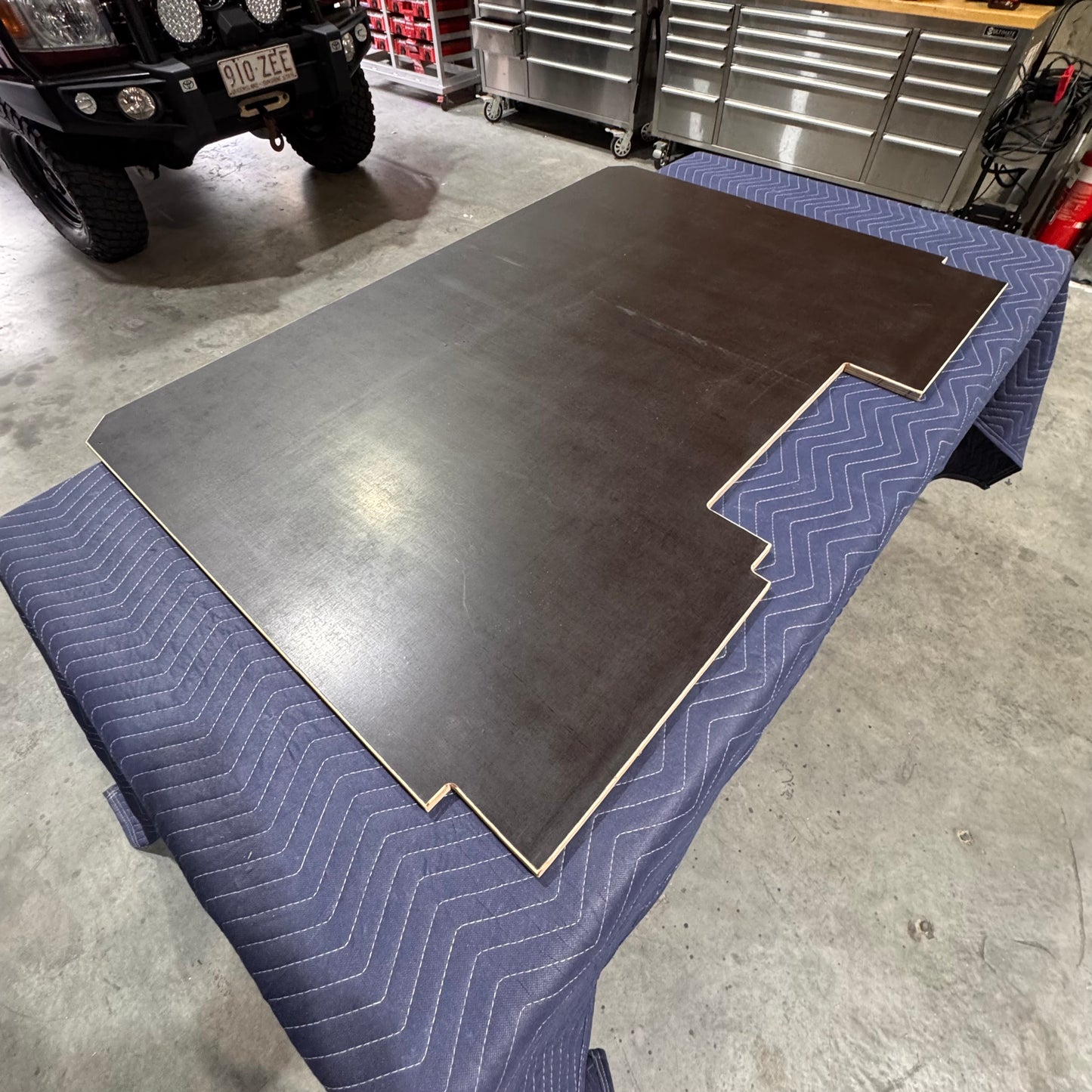 Rear Seat Delete Kit - Dual Cab 79. (reversable)