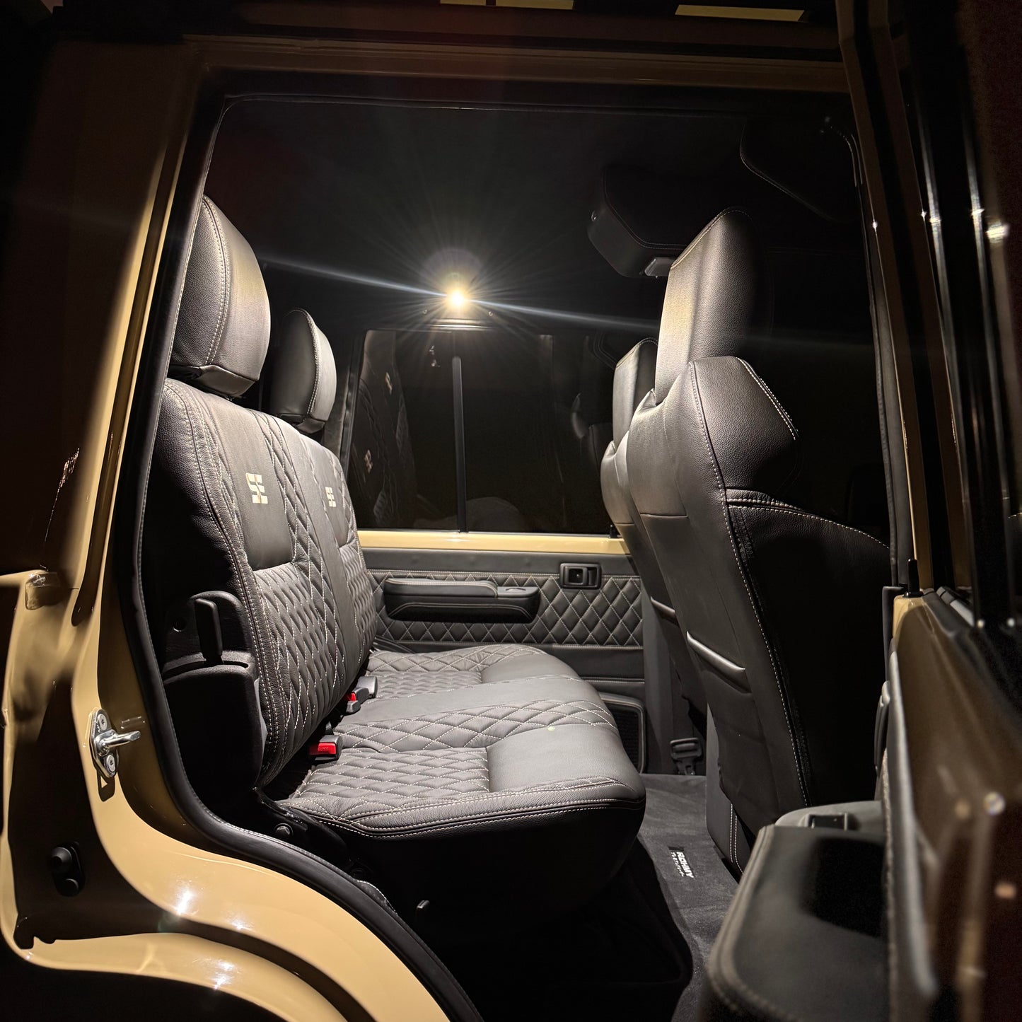 Rear seat LED interior light upgrade