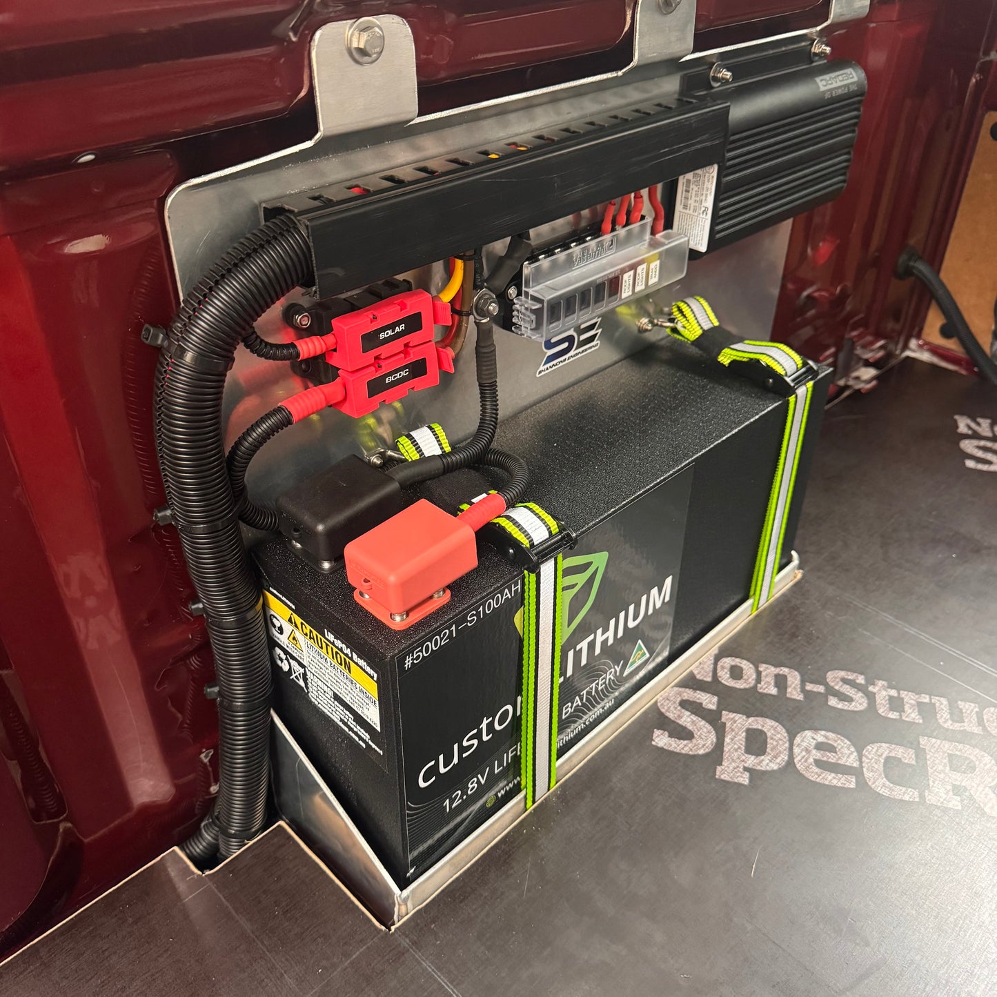 Rear Seat Delete Kit - Dual Cab 79. (reversable)