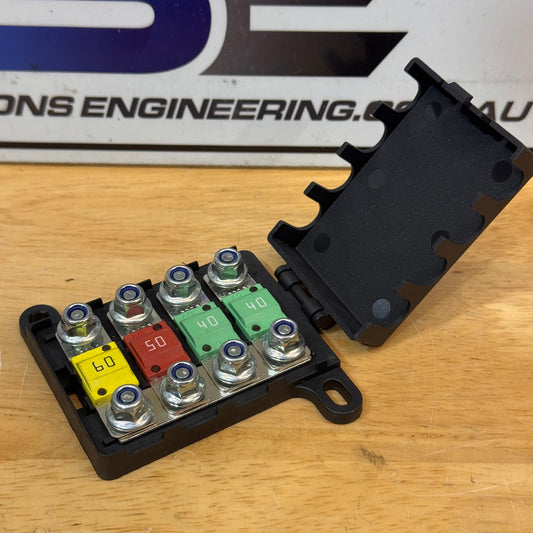 4 Gang Midi Fuse Holder