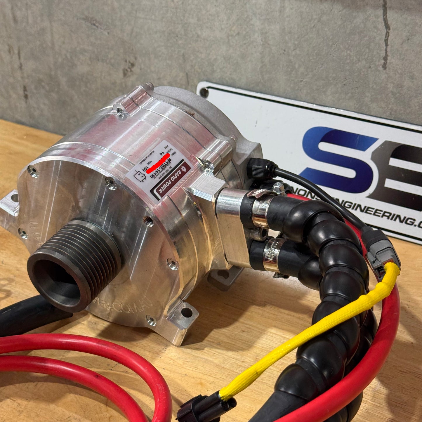 Rapid Power 150A Water Cooled Alternator