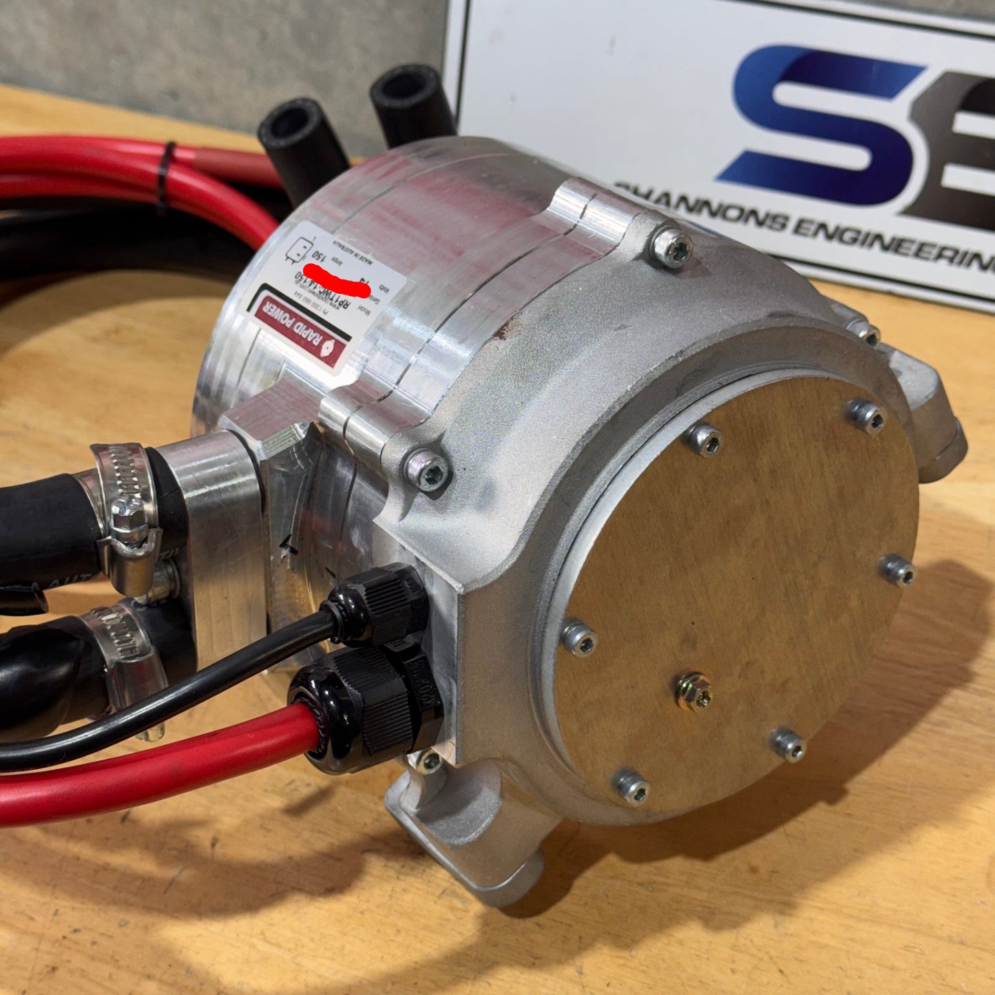 Rapid Power 150A Water Cooled Alternator