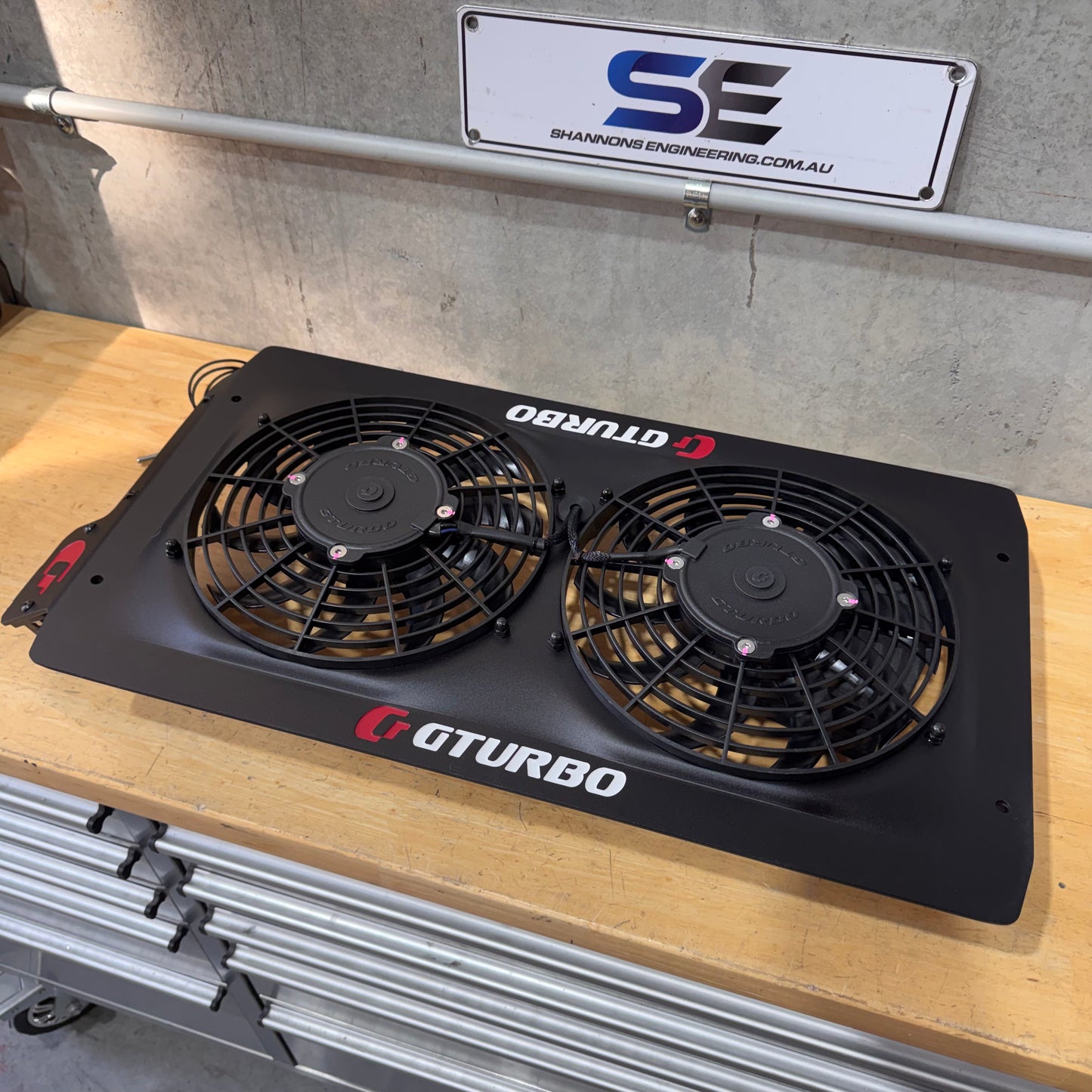 Gturbo Gen2 Intercooler Fan kit - Suits 70 Series & 200 Series VDJ 1VD-FTV 4.5L V8