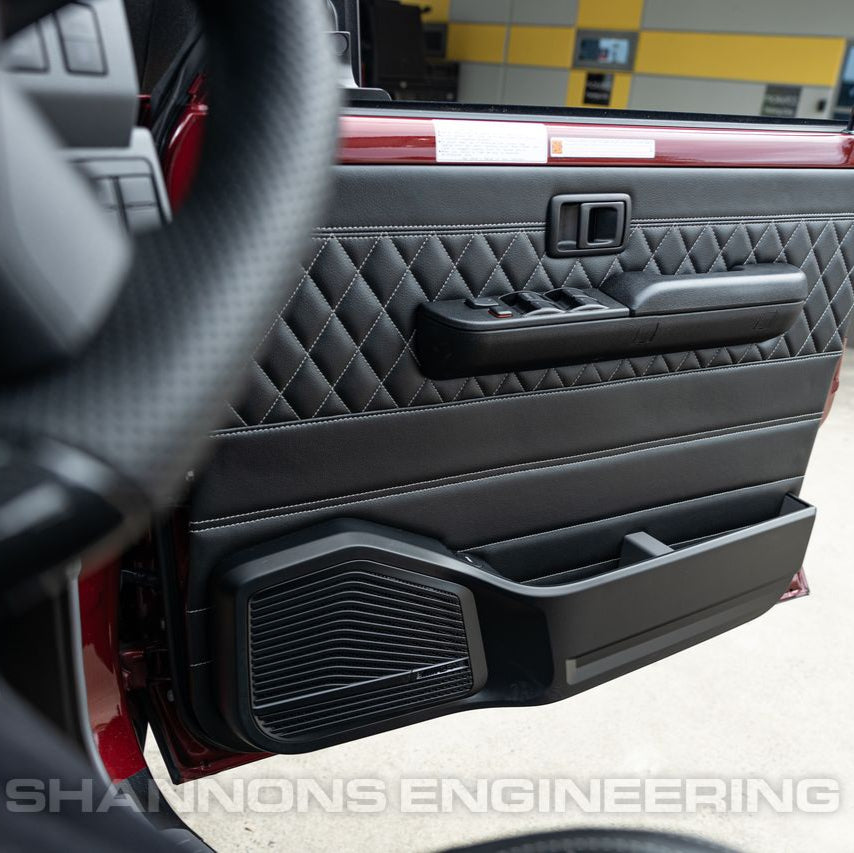Diamond Stitched Leather Door Cards