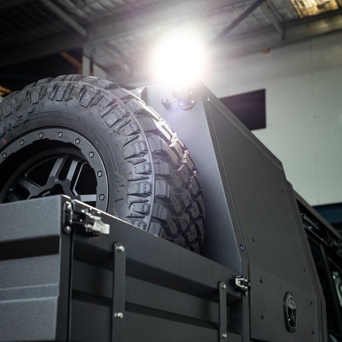 LED Flood Light on RAM Mount Gimble