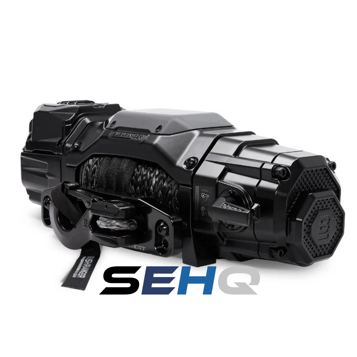 Bushranger Covert 12,000LB Synthetic Winch
