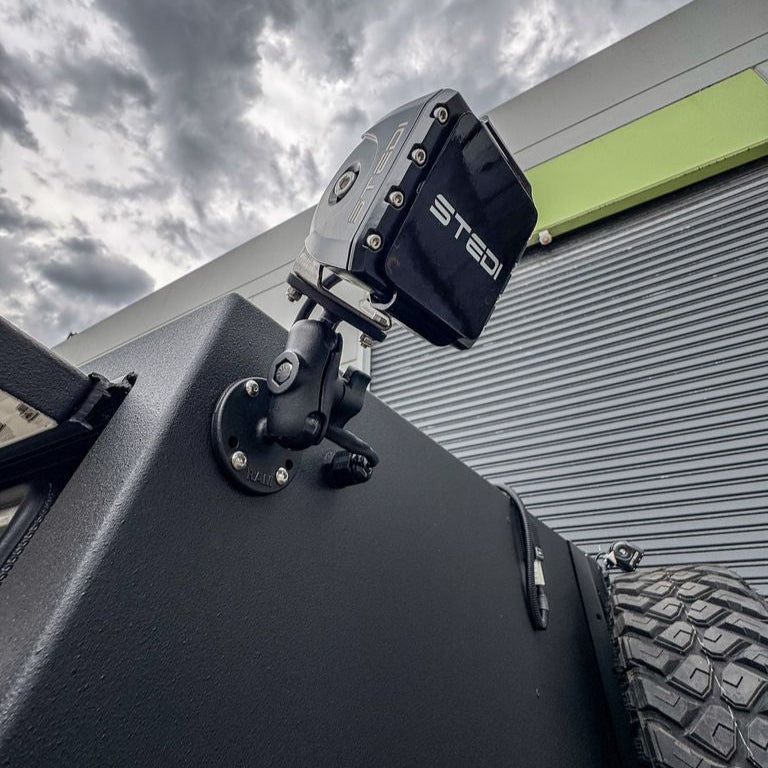 LED Flood Light on RAM Mount Gimble