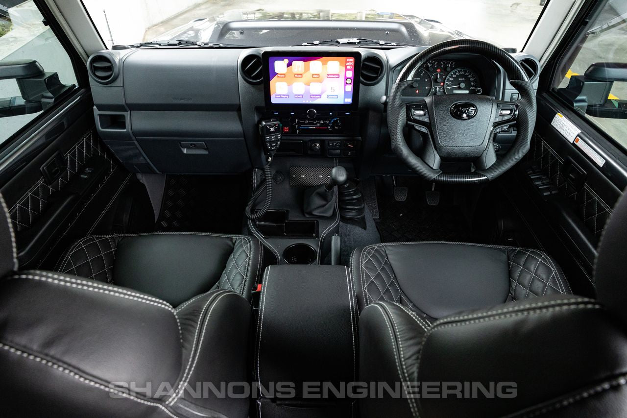 Diamond Stitched Leather Door Cards