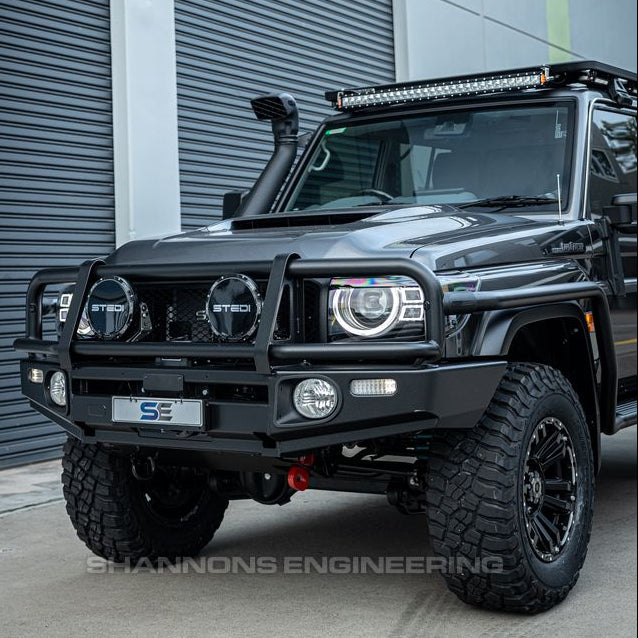 Defender Style LED Projector Headlight Replacement