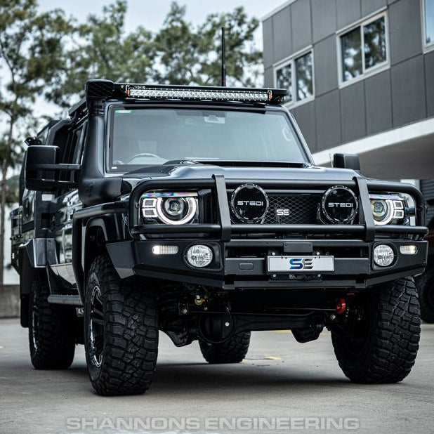 Defender Style LED Projector Headlight Replacement
