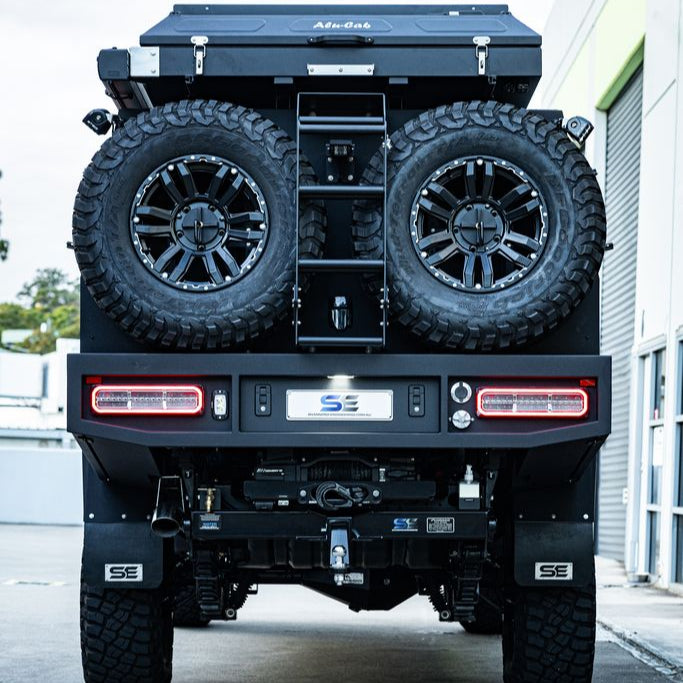 Rear canopy camera stand-off bracket