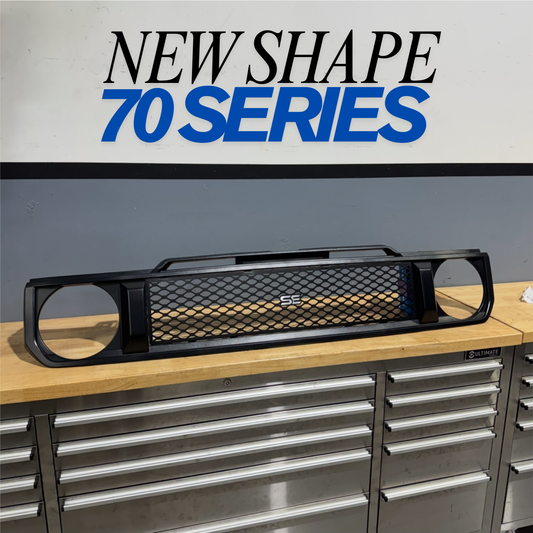 Laser Cut Stainless Honeycomb Grill NEW SHAPE