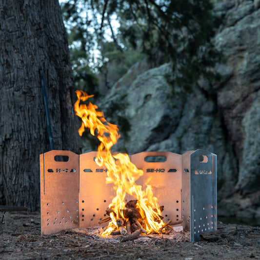 Campfire Wind Break